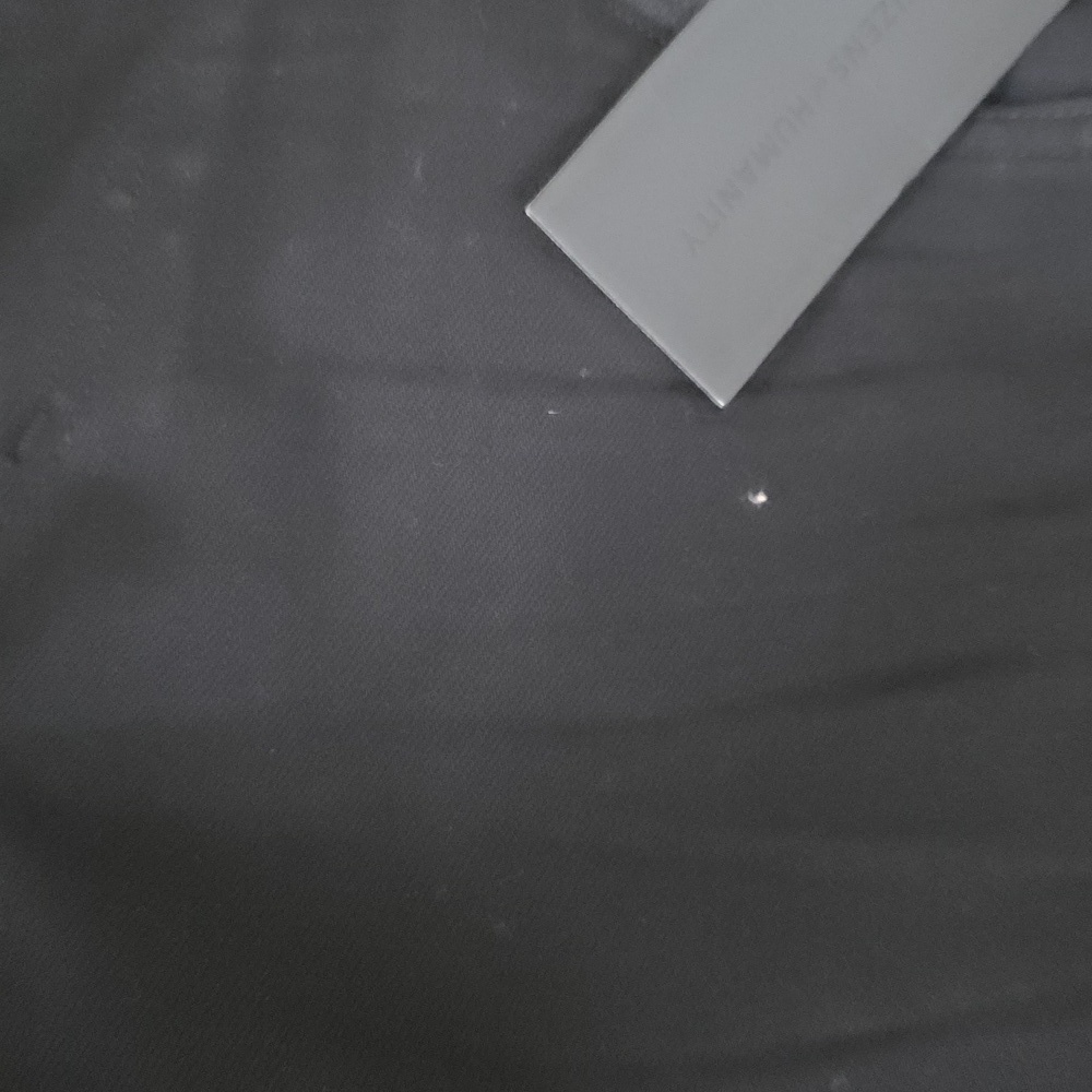 Citizens Of Humanity Drew Flounce High Rise Black Flared Raw Hem Jeans 28 NWTs - Picture 6 of 7